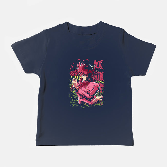 Whip Roses Of Darkness-Baby-Basic-Tee-Diego Oliver