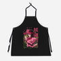 Whip Roses Of Darkness-Unisex-Kitchen-Apron-Diego Oliver