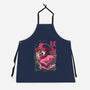 Whip Roses Of Darkness-Unisex-Kitchen-Apron-Diego Oliver