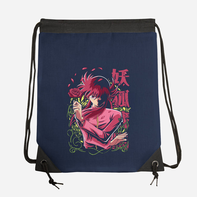 Whip Roses Of Darkness-None-Drawstring-Bag-Diego Oliver