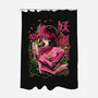 Whip Roses Of Darkness-None-Polyester-Shower Curtain-Diego Oliver