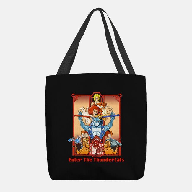 Enter The Cats-None-Basic Tote-Bag-goodidearyan
