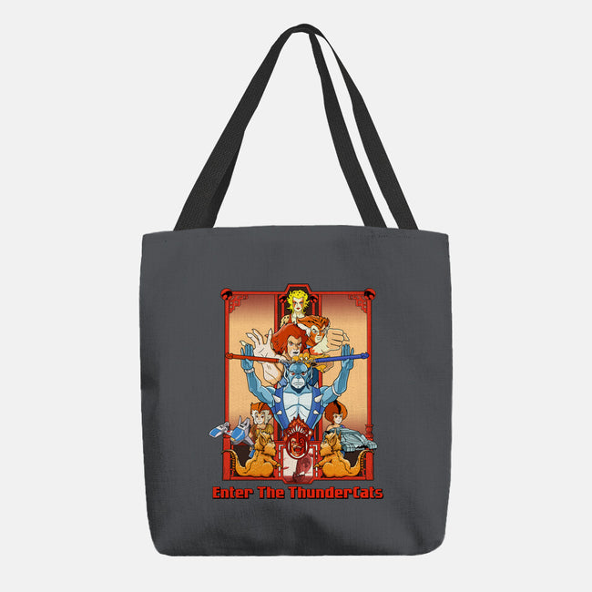 Enter The Cats-None-Basic Tote-Bag-goodidearyan