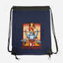 Enter The Cats-None-Drawstring-Bag-goodidearyan