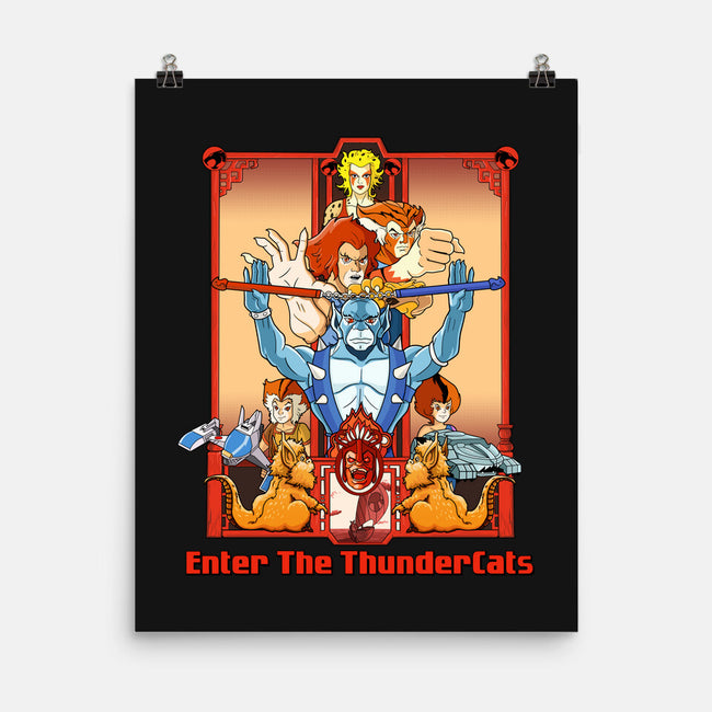 Enter The Cats-None-Matte-Poster-goodidearyan