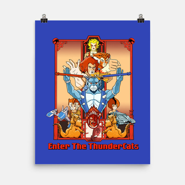 Enter The Cats-None-Matte-Poster-goodidearyan