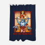 Enter The Cats-None-Polyester-Shower Curtain-goodidearyan