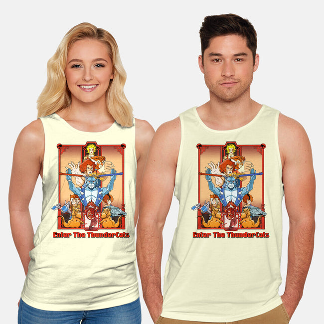 Enter The Cats-Unisex-Basic-Tank-goodidearyan