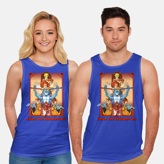 Enter The Cats-Unisex-Basic-Tank-goodidearyan