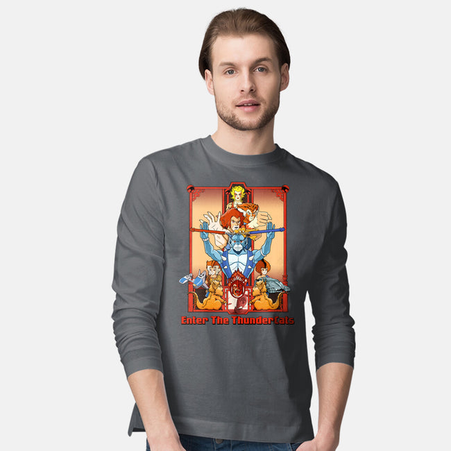Enter The Cats-Mens-Long Sleeved-Tee-goodidearyan