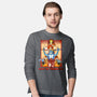 Enter The Cats-Mens-Long Sleeved-Tee-goodidearyan