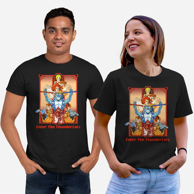 Enter The Cats-Unisex-Basic-Tee-goodidearyan