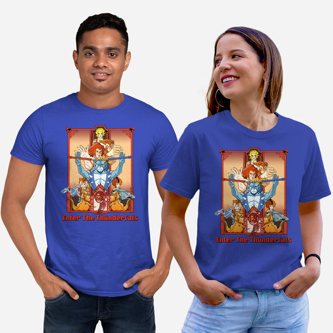 Enter The Cats-Unisex-Basic-Tee-goodidearyan