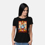 Enter The Cats-Womens-Basic-Tee-goodidearyan