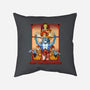 Enter The Cats-None-Removable Cover w Insert-Throw Pillow-goodidearyan