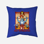 Enter The Cats-None-Removable Cover w Insert-Throw Pillow-goodidearyan