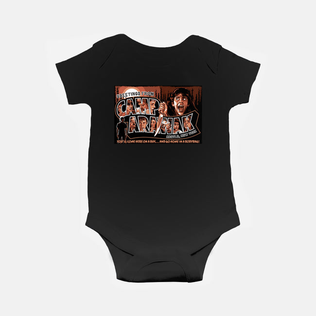 Greetings From Arawak-Baby-Basic-Onesie-goodidearyan