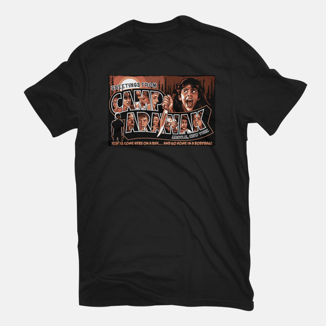 Greetings From Arawak-Womens-Fitted-Tee-goodidearyan
