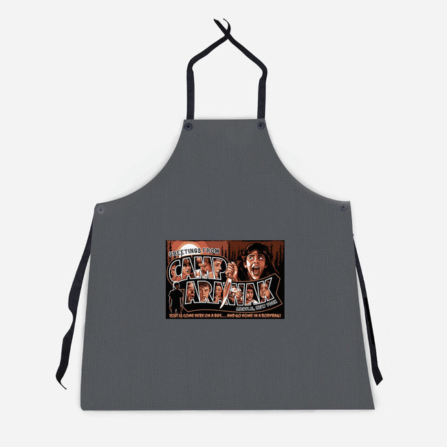 Greetings From Arawak-Unisex-Kitchen-Apron-goodidearyan