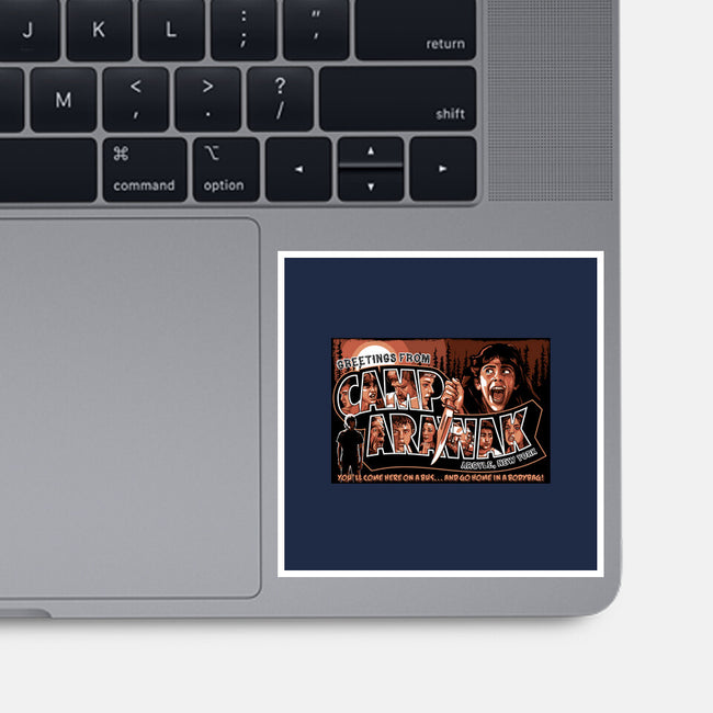 Greetings From Arawak-None-Glossy-Sticker-goodidearyan