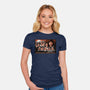 Greetings From Arawak-Womens-Fitted-Tee-goodidearyan