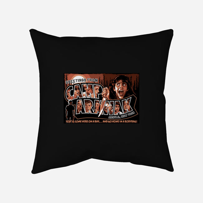 Greetings From Arawak-None-Removable Cover w Insert-Throw Pillow-goodidearyan