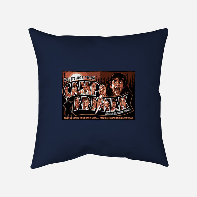 Greetings From Arawak-None-Removable Cover w Insert-Throw Pillow-goodidearyan