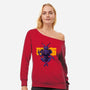 Deity-Womens-Off Shoulder-Sweatshirt-Hafaell