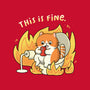 Oh This Is Fine-Mens-Premium-Tee-Freecheese