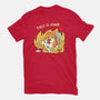Oh This Is Fine-Mens-Premium-Tee-Freecheese