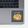 Oh This Is Fine-None-Glossy-Sticker-Freecheese