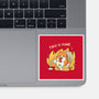 Oh This Is Fine-None-Glossy-Sticker-Freecheese