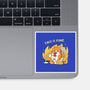 Oh This Is Fine-None-Glossy-Sticker-Freecheese