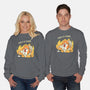 Oh This Is Fine-Unisex-Crew Neck-Sweatshirt-Freecheese