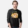 Oh This Is Fine-Mens-Long Sleeved-Tee-Freecheese