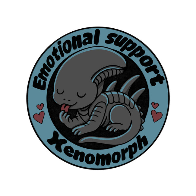 Emotional Support Xenomorph-Youth-Crew Neck-Sweatshirt-Loobs