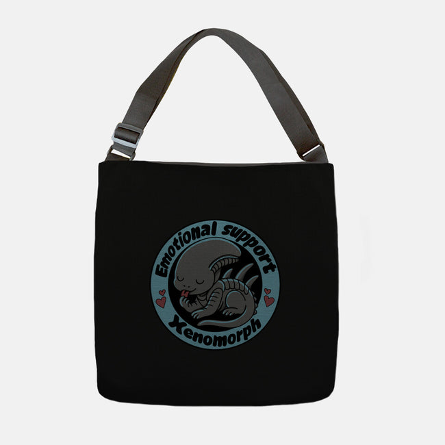 Emotional Support Xenomorph-None-Adjustable Tote-Bag-Loobs
