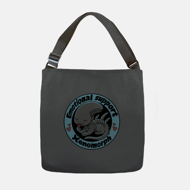 Emotional Support Xenomorph-None-Adjustable Tote-Bag-Loobs