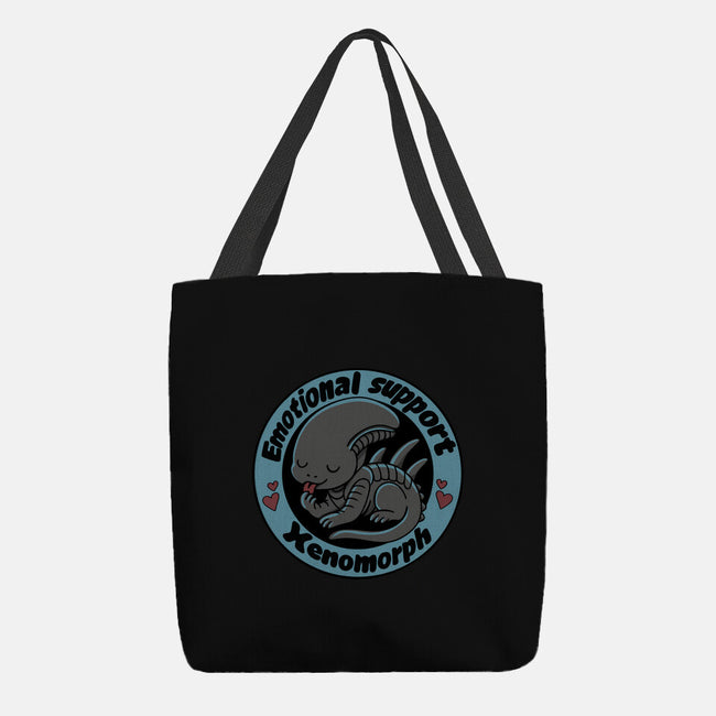 Emotional Support Xenomorph-None-Basic Tote-Bag-Loobs