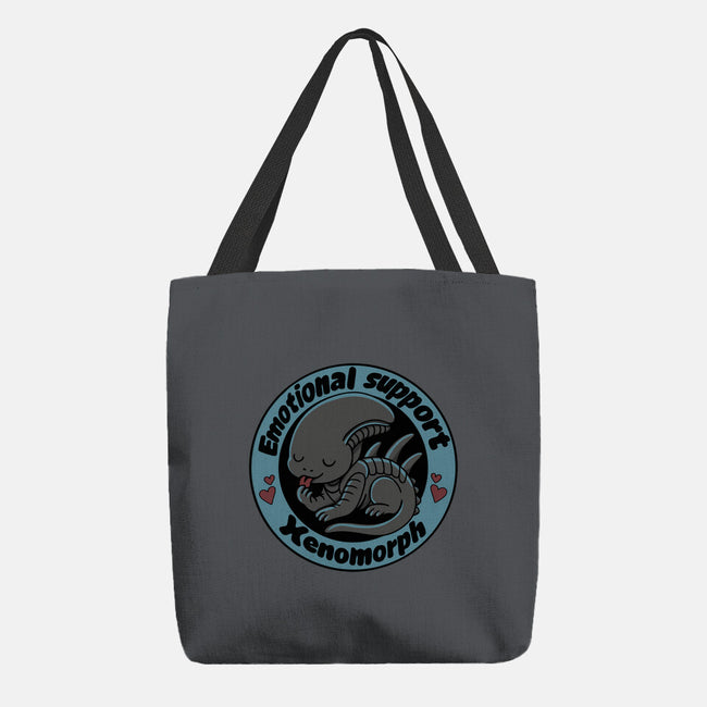 Emotional Support Xenomorph-None-Basic Tote-Bag-Loobs