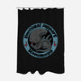 Emotional Support Xenomorph-None-Polyester-Shower Curtain-Loobs