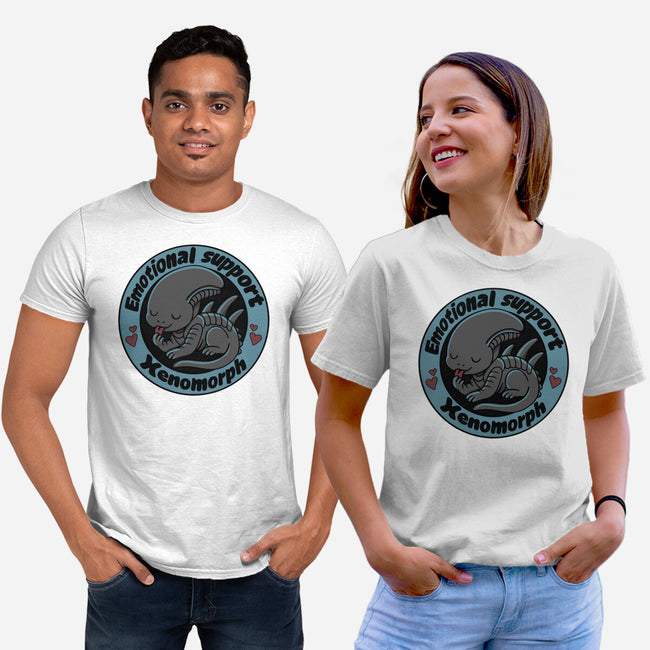 Emotional Support Xenomorph-Unisex-Basic-Tee-Loobs