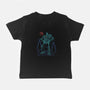 Iron Colossal Neon Lineart-Baby-Basic-Tee-Astrobot Invention