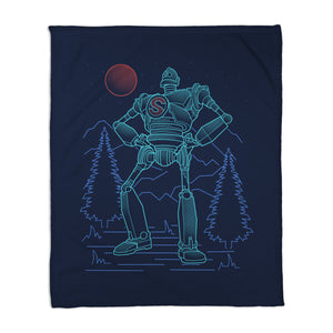 Iron Colossal Neon Lineart