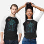 Iron Colossal Neon Lineart-Unisex-Baseball-Tee-Astrobot Invention