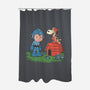 Mega Grief-None-Polyester-Shower Curtain-Betmac