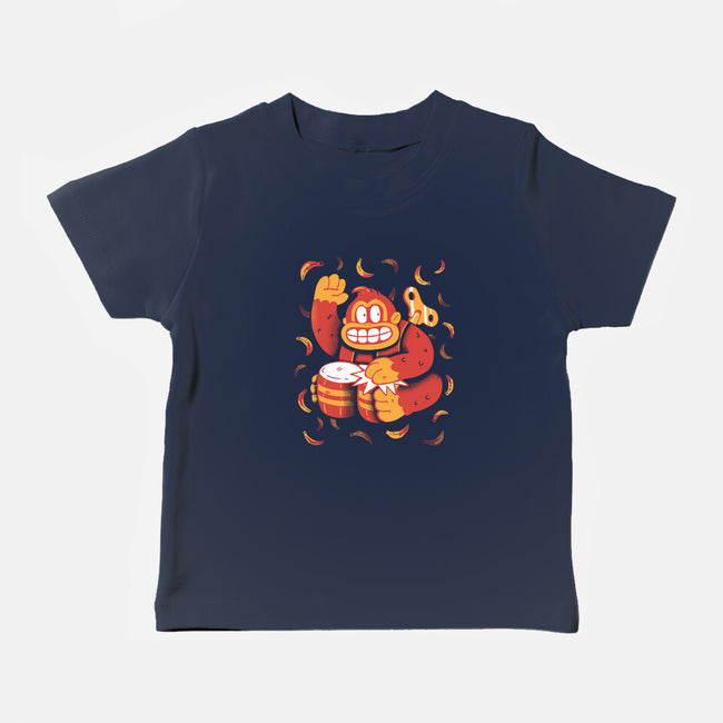 The Gorilla-Baby-Basic-Tee-8BitHobo