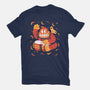 The Gorilla-Womens-Fitted-Tee-8BitHobo