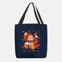 The Gorilla-None-Basic Tote-Bag-8BitHobo