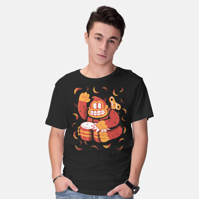 The Gorilla-Mens-Basic-Tee-8BitHobo